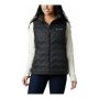ג'קט ומעיל קולומביה לנשים Columbia DELTA RIDGE DOWN VEST - שחור