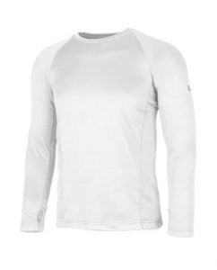 חולצת אימון אווטדור לגברים Outdoor X WARM - לבן