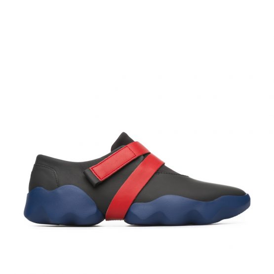 נעלי סניקרס קמפר לנשים Camper Dub - שחור/אדום