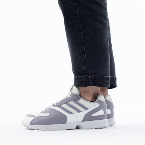 נעלי סניקרס אדידס לגברים Adidas Originals  Zx 4000 - אפור/סגול
