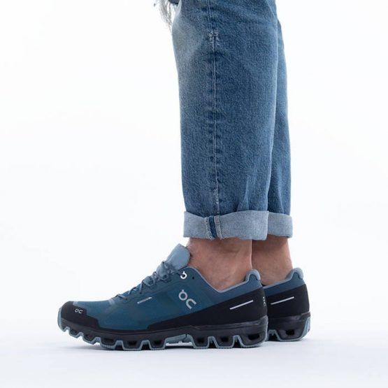 נעלי ריצה און לגברים On Cloudventure Wateproof - כחול