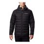 ג'קט ומעיל קולומביה לגברים Columbia Delta Ridge Down Hooded Jacket - שחור מט