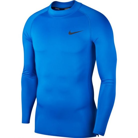 חולצת אימון נייק לגברים Nike Tight Mock - כחול