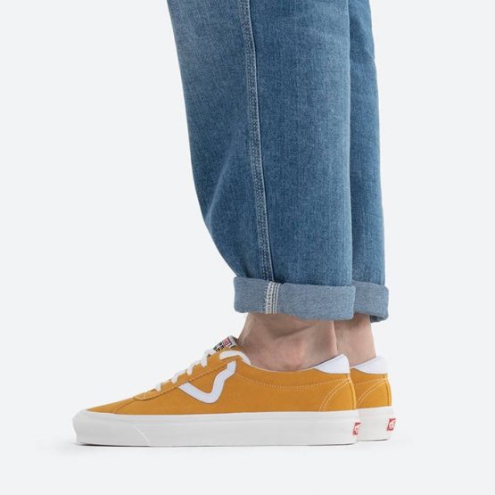 נעלי סניקרס ואנס לגברים Vans Anaheim UA Style 73 DX - צהוב