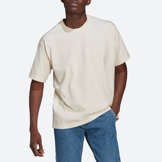 חולצת טי שירט אדידס לגברים Adidas Originals Adicolor Premium Tee - לבן