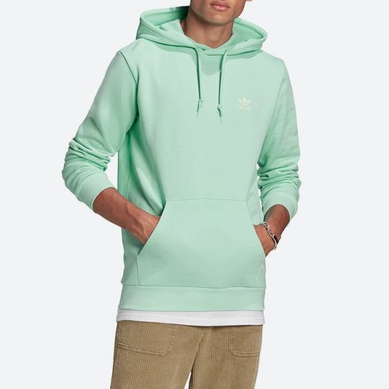 סווטשירט אדידס לגברים Adidas Originals Essential Hoody - ירוק