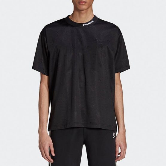 חולצת טי שירט אדידס לגברים Adidas Originals x Ninja Time In - שחור