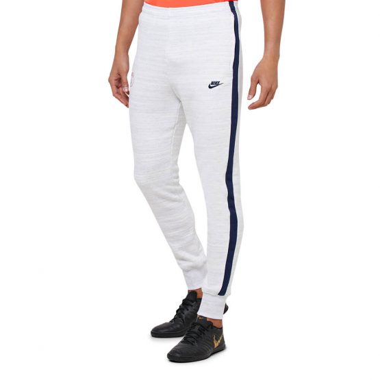 מכנסיים ארוכים נייק לגברים Nike Club Fleece Sweat - לבן