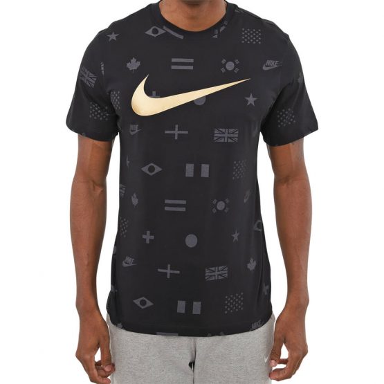חולצת טי שירט נייק לגברים Nike NSW Preheat AO Tee - שחור
