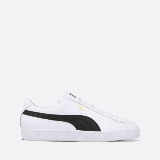 נעלי סניקרס פומה לגברים PUMA Basket Classic XXI – לבן/שחור נעלי סניקרס פומה לגברים PUMA Basket Classic XXI - לבן/שחור