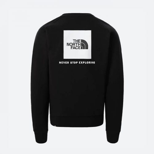 the north face raglan box crew