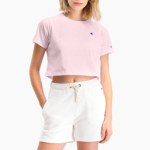 t shirt champion crop top