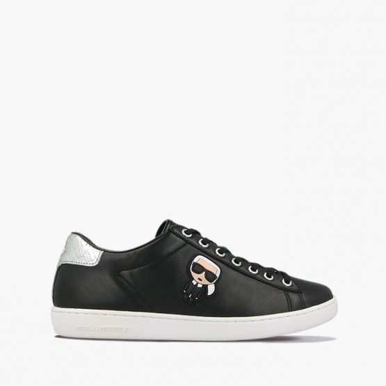 נעלי סניקרס קרל לגרפלד לנשים Karl Lagerfeld Ikonik Lo Lace - שחור