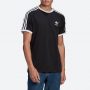 חולצת T אדידס לגברים Adidas Originals Adicolor Classics 3-Stripes Tee - שחור