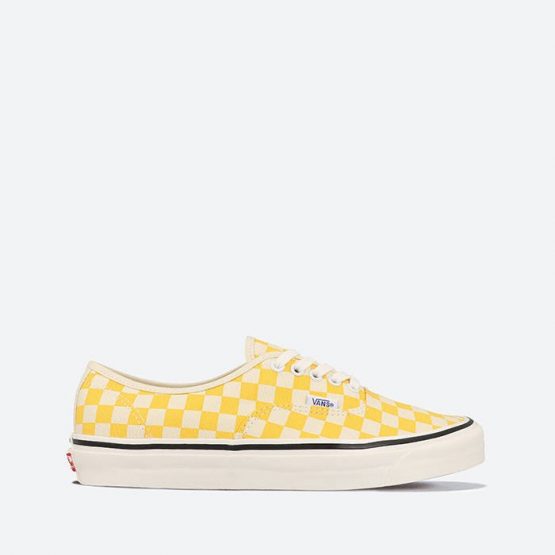 נעלי סניקרס ואנס לגברים Vans Authentic 44 DX - צהוב