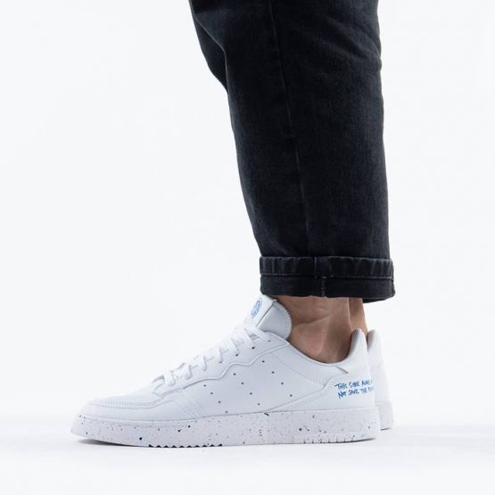 נעלי סניקרס אדידס לגברים Adidas Originals Supercourt - לבן