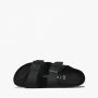 כפכפי בירקנשטוק לנשים Birkenstock Arizona - שחור בשילוב סולית שעם