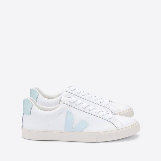 נעלי סניקרס ווג'ה לנשים Veja Esplar-Logo Leather - לבן