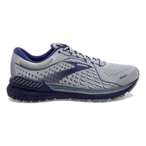 נעלי ריצה ברוקס לגברים Brooks Adrenaline GTS 21 - אפור/כחול