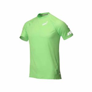 חולצת אימון אינוב 8 לגברים Inov 8 BASE SS - ירוק בהיר