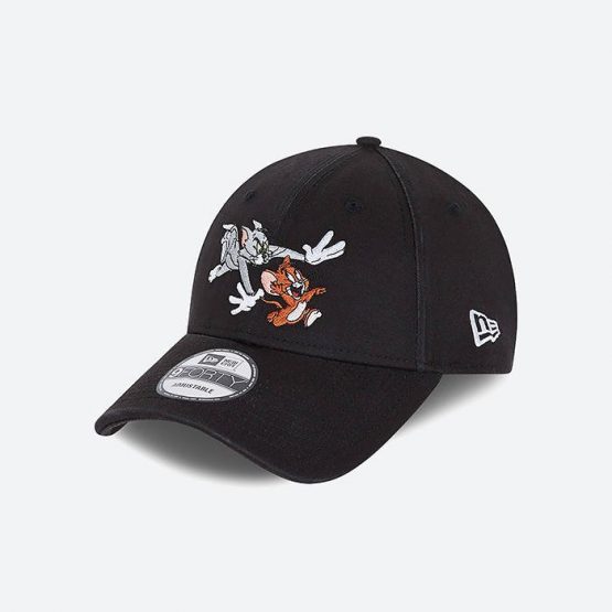 כובע ניו ארה לגברים New Era x Tom And Jerry - שחור