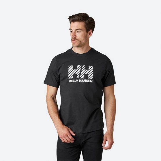 חולצת טי שירט הלי הנסן לגברים Helly Hansen Active - שחור