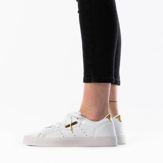 נעלי סניקרס אדידס לנשים Adidas Sleek - לבן