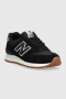 נעלי סניקרס ניו באלאנס לנשים New Balance 574 - שחור/אפור/לבן