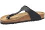 כפכפי בירקנשטוק לנשים Birkenstock Gizeh BS - שחור זמש