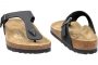 כפכפי בירקנשטוק לנשים Birkenstock Gizeh BS - שחור זמש