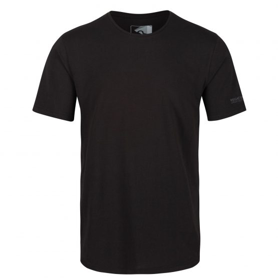 חולצת T רגטה לגברים Regatta TAIT - שחור