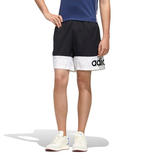 מכנס ספורט אדידס לגברים Adidas Designed 2 Move Colorblock - שחור/לבן