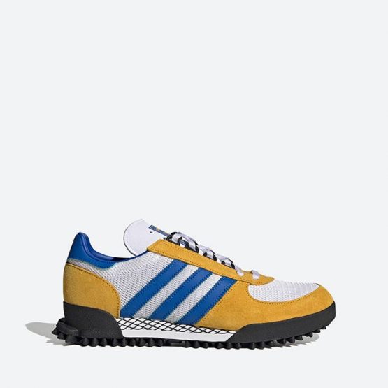 נעלי סניקרס אדידס לגברים Adidas Originals Marathon TR - צהוב