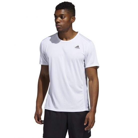 חולצת אימון אדידס לגברים Adidas Run It Tee - לבן