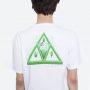 חולצת T HUF לגברים HUF Digital Dream Triple Triangle - לבן