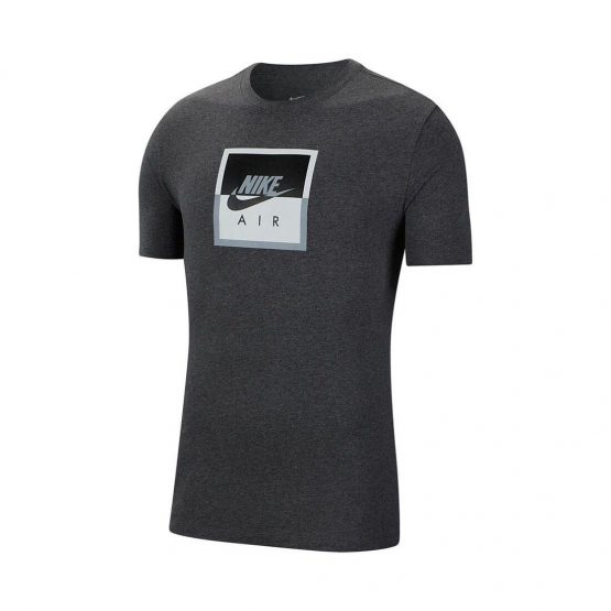 חולצת T נייק לגברים Nike NSW SS TEE AIR SSNL - אפור