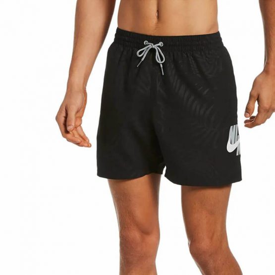 בגד ים נייק לגברים Nike Volley Palms - שחור