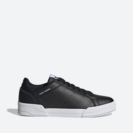 נעלי סניקרס אדידס לגברים Adidas Originals Court Tourino - שחור