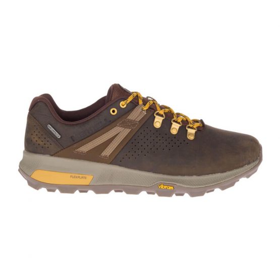נעלי טיולים מירל לגברים Merrell Zion Peak Waterproof - חום