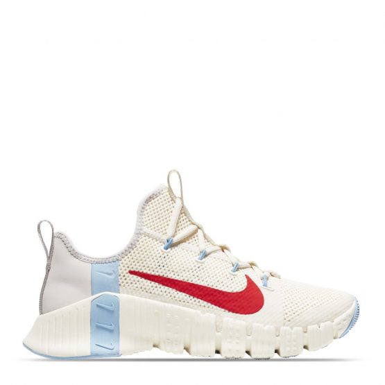 נעלי אימון נייק לנשים Nike Free Metcon 3 - לבן  כחול  אדום