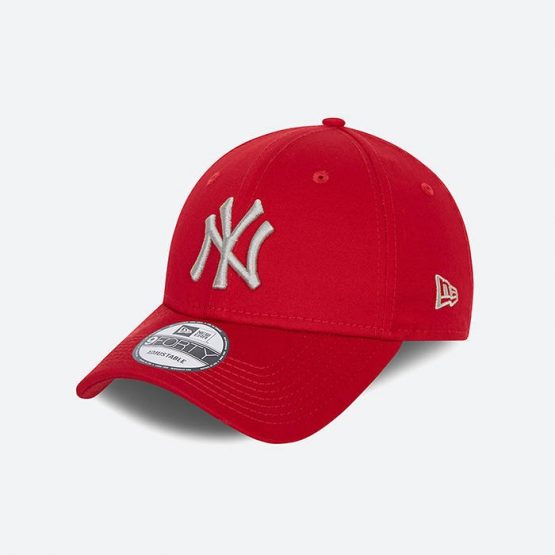 כובע ניו ארה לגברים New Era League Essential 9Forty - אדום