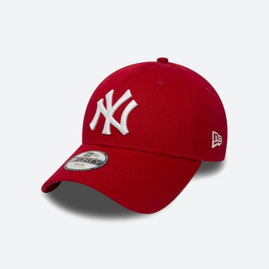 כובע ניו ארה לגברים New Era League Youth New York Yankees - אדום
