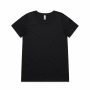 חולצת T אס קולור לנשים As Colour SHALLOW SCOOP - שחור