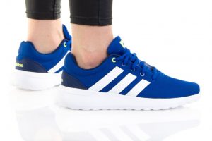 נעלי סניקרס אדידס לנשים Adidas LITE RACER CLN 2 - כחול/לבן
