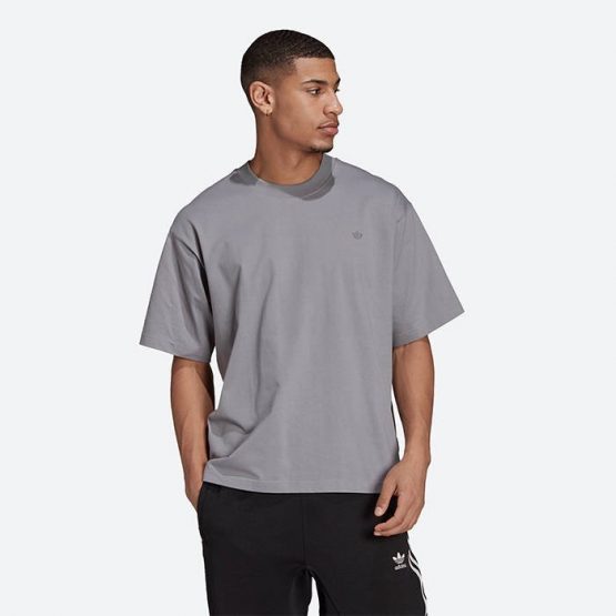 חולצת T אדידס לגברים Adidas Originals C Tee - אפור