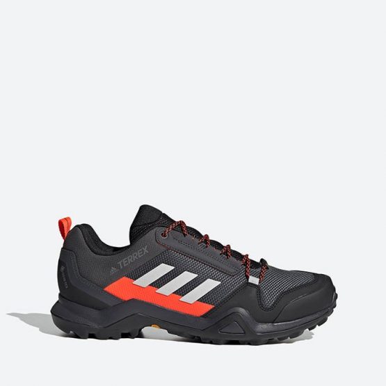 נעלי טיולים אדידס לגברים Adidas Terrex AX3 Gore-Tex - שחור/אפור