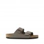 כפכפי בירקנשטוק לגברים Birkenstock Arizona - אפור בהיר
