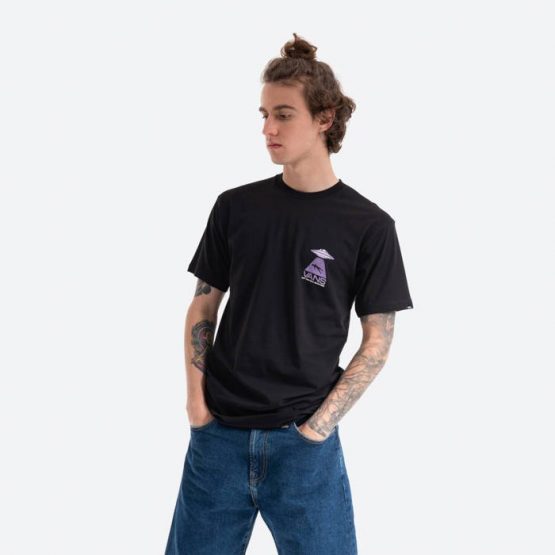 חולצת T ואנס לגברים Vans Area 66 - שחור