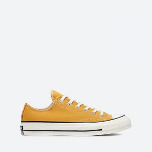 נעלי סניקרס קונברס לגברים Converse Chuck 70 - צהוב
