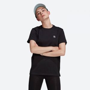 חולצת T אדידס לנשים Adidas Originals Adicolor Classics Lose - שחור